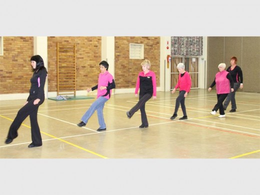 Outlaws SA members go through their dance routine.